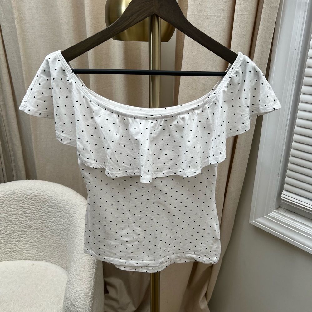 TALLY WEIJL Pocketdot Shirt | L - Picture 4 of 4